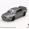 MINI GT No.1024 Nissan Skyline GT-R (NISMO BNR32 CRS Version) Dark Metal Gray MGT01024