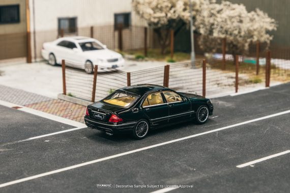 Tarmac Works 1:64 GLOBAL64 Mercedes-Benz S-Class Wald Black T64G-072-BK