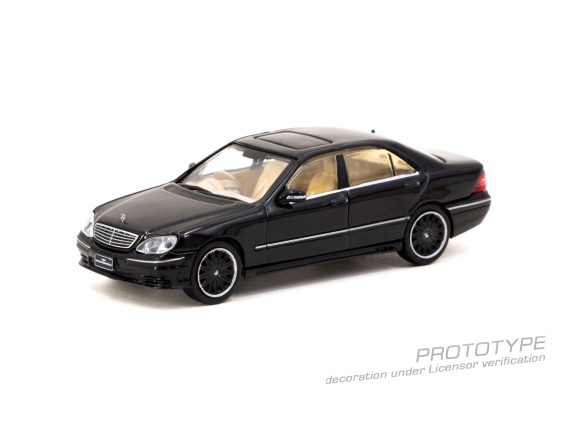 Tarmac Works 1:64 GLOBAL64 Mercedes-Benz S-Class Wald Black T64G-072-BK