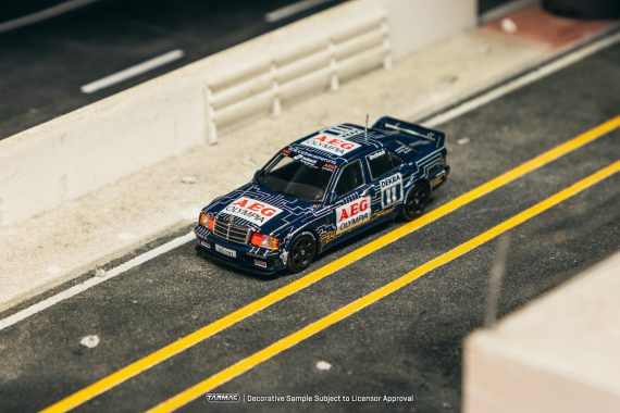 Tarmac Works 1:64 GLOBAL64 Mercedes-Benz 190 E 2.5-16 EVO 1 DTM 1989 Dany Snobeck T64G-057-89DTM11