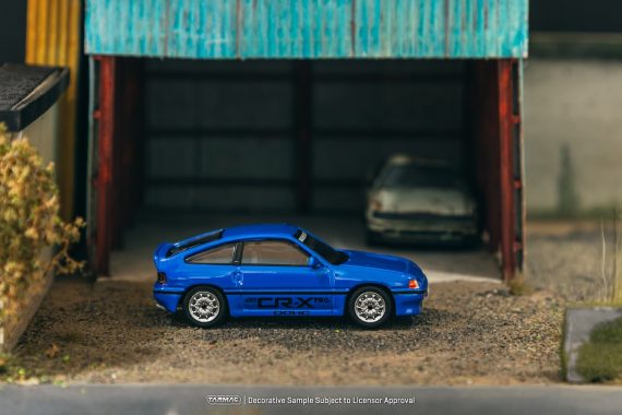 Tarmac Works 1:64 GLOBAL64 HONDA Ballade Sports MUGEN CR-X PRO Blue T64G-TL058-BL