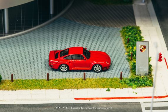 Tarmac Works 1:64 GLOBAL64 Porsche 959 Red T64G-068-RE