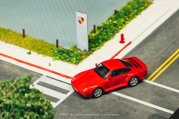 Tarmac Works 1:64 GLOBAL64 Porsche 959 Red T64G-068-RE