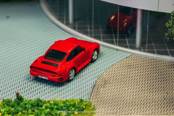 Tarmac Works 1:64 GLOBAL64 Porsche 959 Red T64G-068-RE