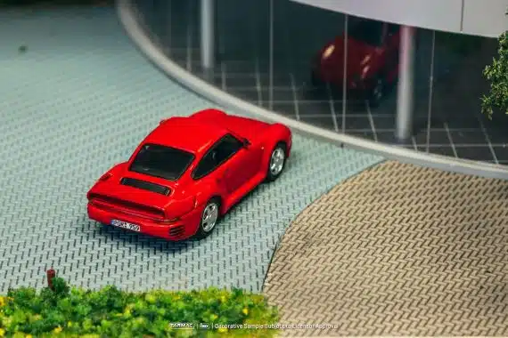 Tarmac Works 1:64 GLOBAL64 Porsche 959 Red T64G-068-RE