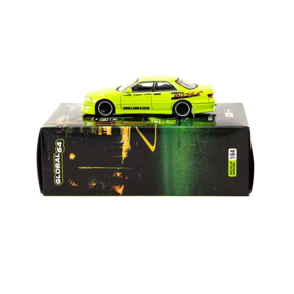 Tarmac Works 1:64 Special Edition Vertex Toyota Mark II JZX100 T64G-024-LG