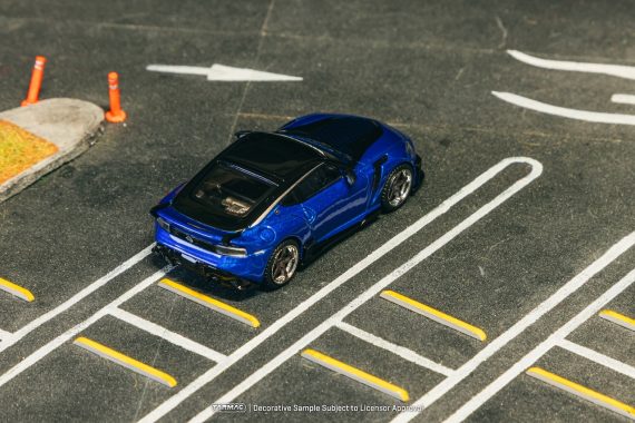 Tarmac Works 1:64 GLOBAL64 Nissan VeilSide FFZ400 Fairlady Z Blue T64G-074-BL