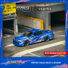 Tarmac Works 1:64 GLOBAL64 VERTEX Toyota Mark II JZX100 Blue Metallic T64G-024-BL