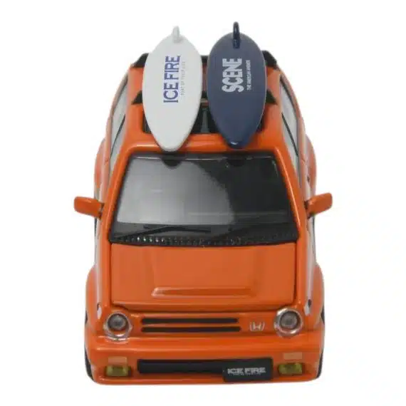 INNO64 x Scene by Ice Fire 1:64 Honda City Turbo II w/ Motocompo Limited Edition Set