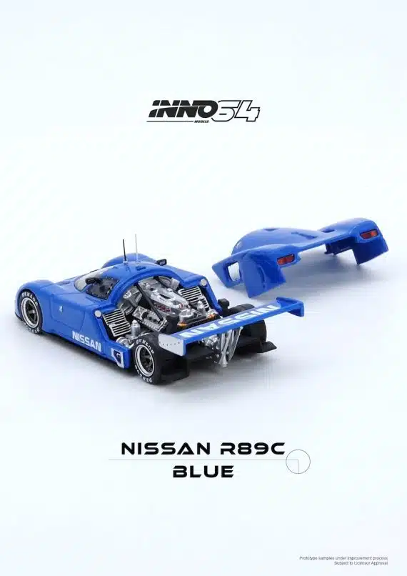 INNO64 1:64 NISSAN R89C Blue IN64-R89C-BL