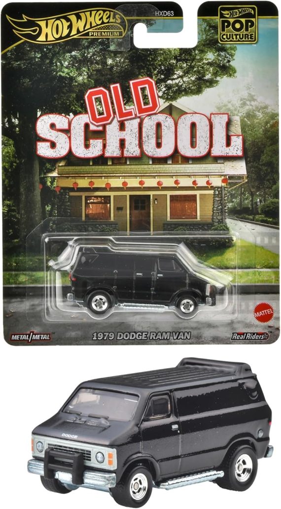 Hot Wheels Premium POP Culture Old School - 1979 Dodge RAM Van
