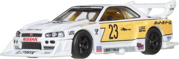 Hot Wheels Premium Car Culture Silhouettes LB-ER34 Super Silhouette Nissan Skyline