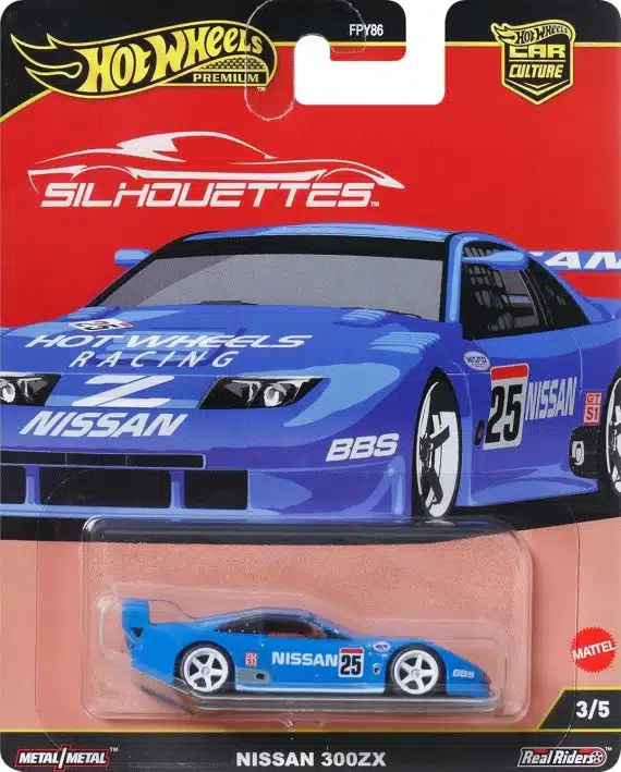 Hot Wheels Premium Car Culture Silhouettes Nissan 300ZX