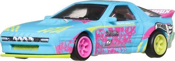 Hot Wheels Premium Car Culture Silhouettes Mazda RX7 FC Pandem