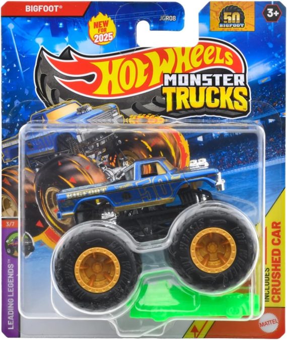Hot Wheels Monster Truck Leading Legends Bone Shaker JGR03