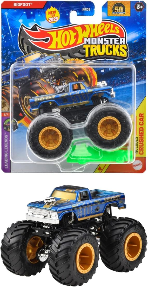 Hot Wheels Monster Truck Leading Legends Bone Shaker JGR03