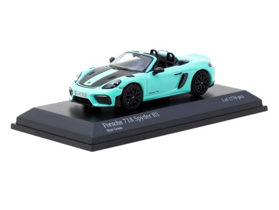 MINICHAMPS X Tarmac Works 1/64 Porsche 718 Spyder RS Limited 1776 Green