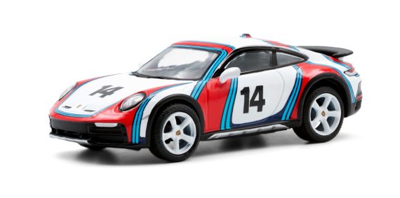 Sparky X Tiny 1/64 Porsche 911(992) Dakar Martini Rallye 1978（Tiny Exclusive ）YO64049