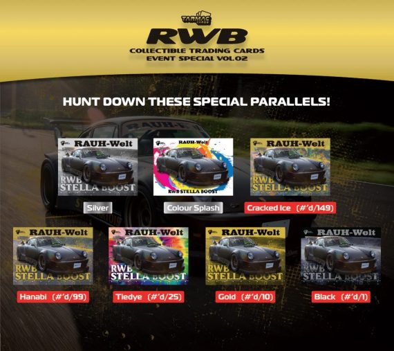 Tarmac Cards RWB Collectible Trading Cards Event Special Vol.02