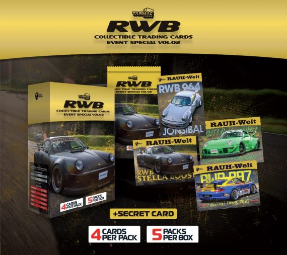 Tarmac Cards RWB Collectible Trading Cards Event Special Vol.02