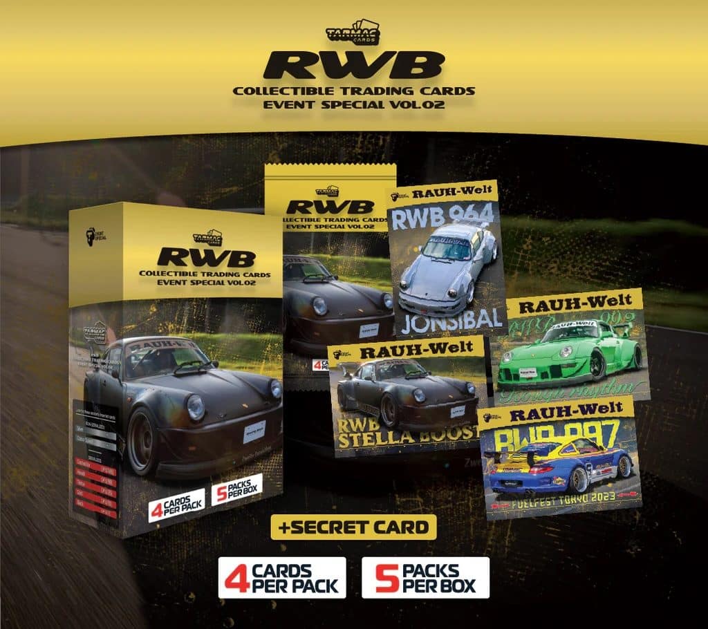 Tarmac Cards RWB Collectible Trading Cards Event Special Vol.02