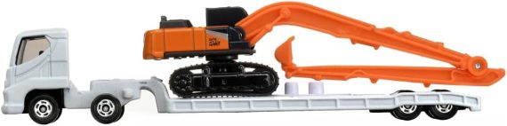Takara Tomy Tomica Long No.143 Hitachi Construction Machinery Hydraulic Excavator ZX210-7 SLF