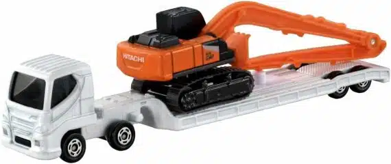 Takara Tomy Tomica Long No.143 Hitachi Construction Machinery Hydraulic Excavator ZX210-7 SLF