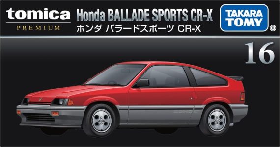 Takara Tomy Premium No.16 Honda Ballade Sports CR-X