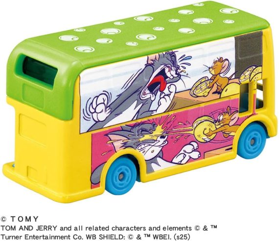 Takara Tomy Tomica Dream Tomica SP Tom and Jerry Wrapping Bus (Yellow)