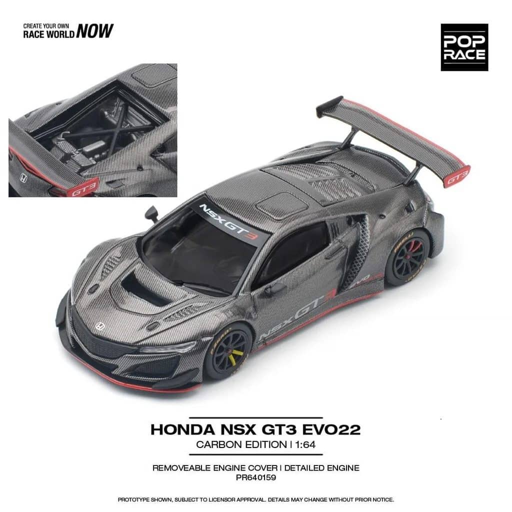 POPRACE 1:64 Honda NSX GT3 EVO22 PR640159