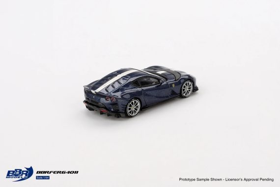 BBR Models 1:64 Ferrari 812 Competizione Blu Tour De France BBRFER64011