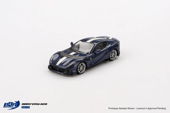 BBR Models 1:64 Ferrari 812 Competizione Blu Tour De France BBRFER64011