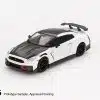 MINI GT No.1045 Nissan GT-R Nismo 2024 Brilliant White Pearl MGT01045