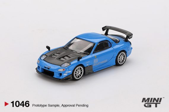 MINI GT No.1046 Mazda RX-7 RE-Amemiya 20B NA 3ROTOR-7 “Ama-san Go” MGT01046