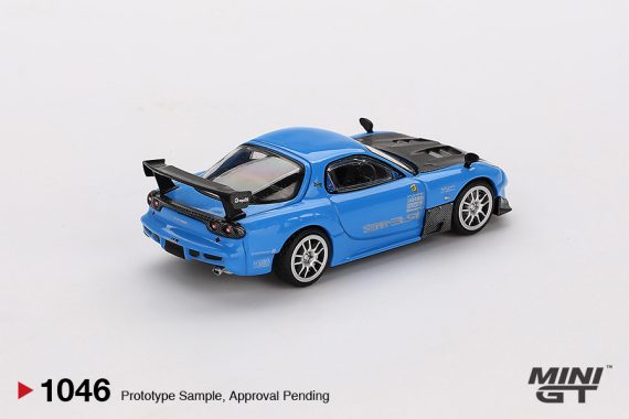MINI GT No.1046 Mazda RX-7 RE-Amemiya 20B NA 3ROTOR-7 “Ama-san Go” MGT01046