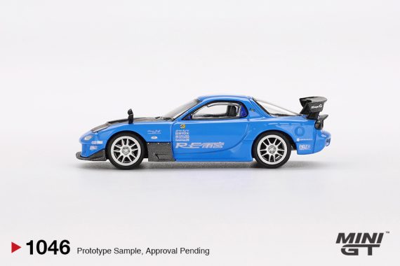 MINI GT No.1046 Mazda RX-7 RE-Amemiya 20B NA 3ROTOR-7 “Ama-san Go” MGT01046