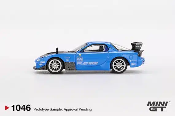 MINI GT No.1046 Mazda RX-7 RE-Amemiya 20B NA 3ROTOR-7 “Ama-san Go” MGT01046