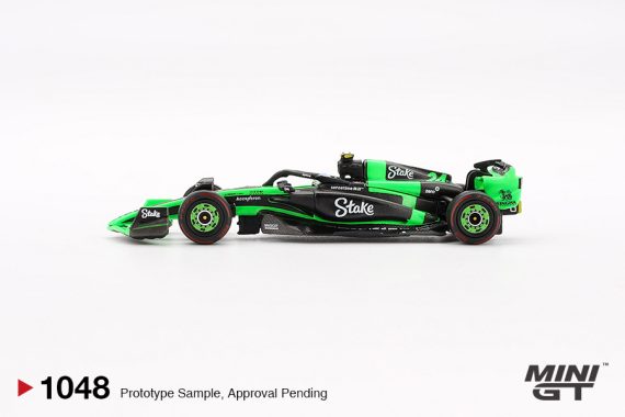 MINI GT No.1048 Kick Sauber C44 #24 Guanyu Zhou 2024 F1 2024 Chinese GP MGT01048