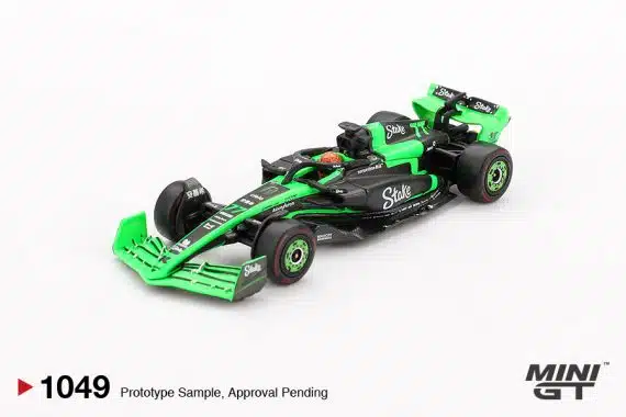 MINI GT No.1049 Kick Sauber C44 #77 Valtteri Bottas 2024 F1 2024 Chinese GP MGT01049