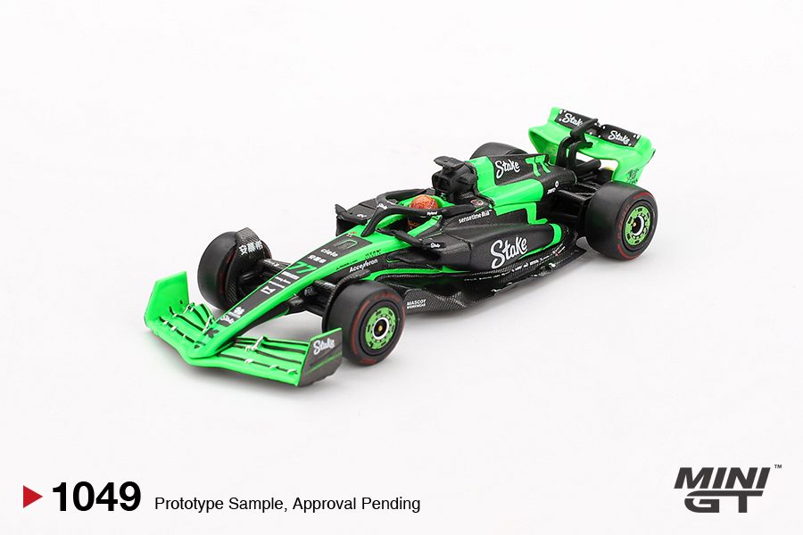 MINI GT No.1049 Kick Sauber C44 #77 Valtteri Bottas 2024 F1 2024 Chinese GP MGT01049