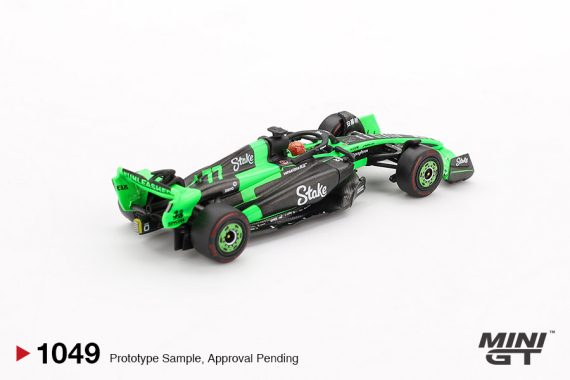 MINI GT No.1049 Kick Sauber C44 #77 Valtteri Bottas 2024 F1 2024 Chinese GP MGT01049