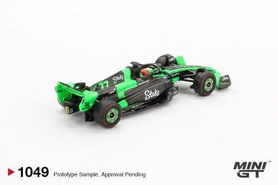 MINI GT No.1049 Kick Sauber C44 #77 Valtteri Bottas 2024 F1 2024 Chinese GP MGT01049