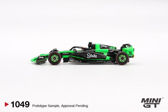 MINI GT No.1049 Kick Sauber C44 #77 Valtteri Bottas 2024 F1 2024 Chinese GP MGT01049