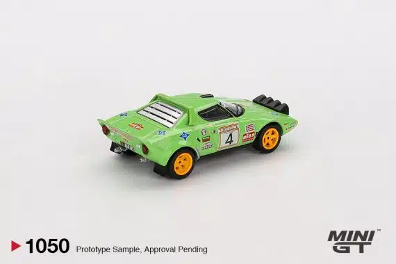 MINI GT No.1050 Lancia Stratos HF #4 1979 Spanish Rally Champion MGT01050