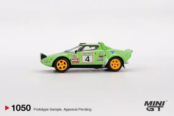 MINI GT No.1050 Lancia Stratos HF #4 1979 Spanish Rally Champion MGT01050
