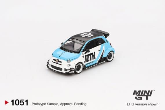 MINI GT No.1051 Abarth 595 LB-WORKS x Abas Works IZTK MGT01051