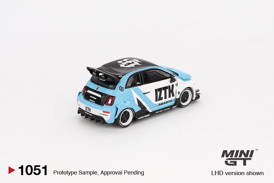 MINI GT No.1051 Abarth 595 LB-WORKS x Abas Works IZTK MGT01051