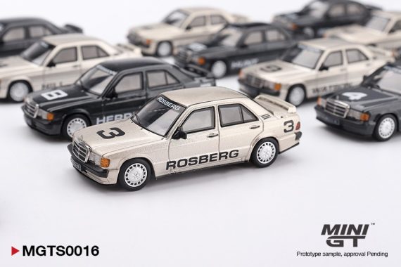 MINI GT 1984 Nürburgring Race of Champions Mercedes Benz Set Limited Edition 5000 Sets MGTS0016
