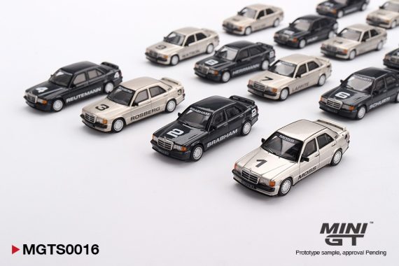 MINI GT 1984 Nürburgring Race of Champions Mercedes Benz Set Limited Edition 5000 Sets MGTS0016