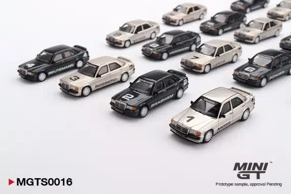 MINI GT 1984 Nürburgring Race of Champions Mercedes Benz Set Limited Edition 5000 Sets MGTS0016